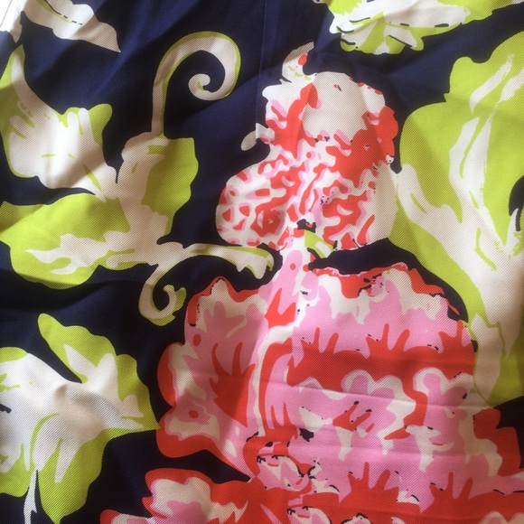 CK BRADLEY FLORAL PRINT SILK HALTER DRESS SIZE 6 - Picture 12 of 16